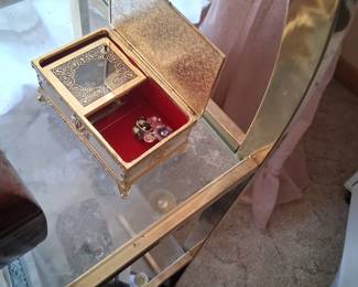 we have some costume Jewelry and some scrap gold and silver. Not much.