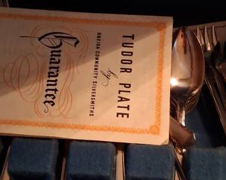 Tudor Plated flatware