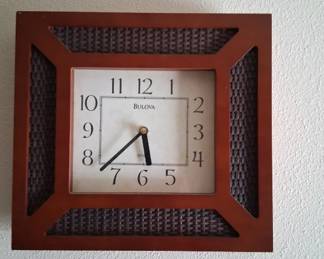 Bulova MCM wall clock