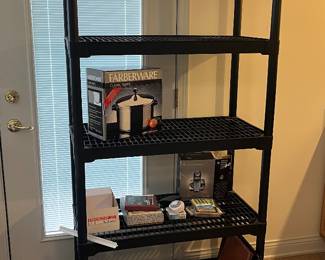 Storage shelf, Faberware piece