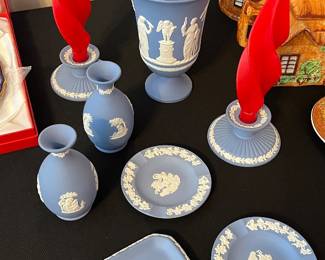 Vintage Wedgwood Jasperware set