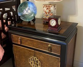 Asian design nightstands - set of 2