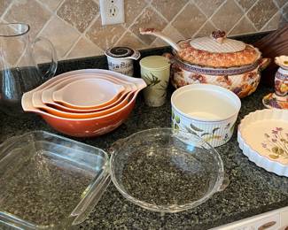 Pyrex dishes