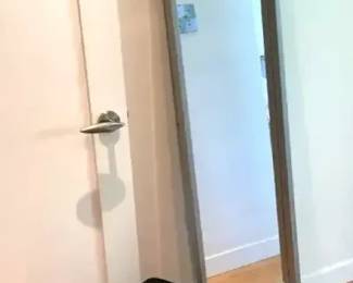 Full length wall mirror