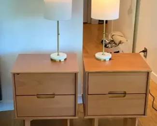 MCM vibe bedside tables