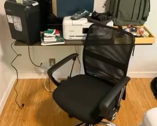 Office chair and accessories