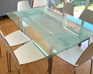 MCM inspired table and contour chairs