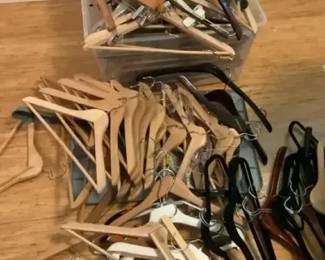 Wood hangers