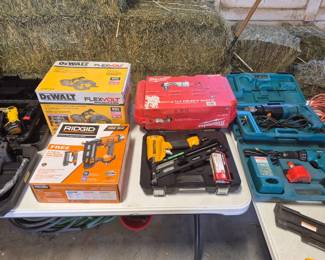 Lots of NIB name brand tools