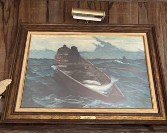 Fisherman’s portrait - “Fog Morning”