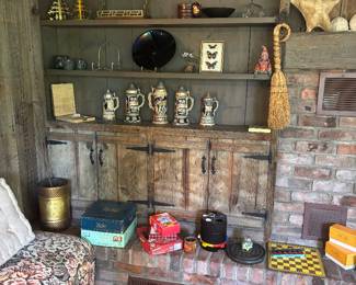 Board games, German decor and collectables