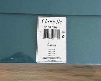 Christofle - new in box - Menorah (Save 40%)