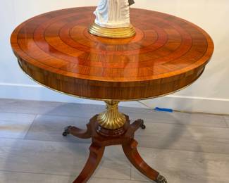 John Widdicomb for Baker pedestal table