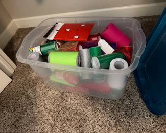 Tub of Ribbons