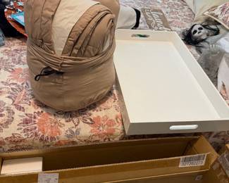 Large Acrilic Tray, Sleeping Bag