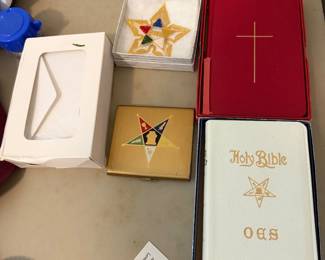 Masonic Eastern Star Items