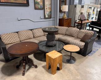 WICKER OUTDOOR SECTIONAL ORLANDO