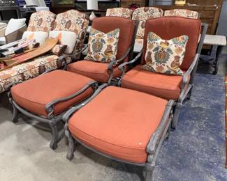 CHAIR AND OTTOMAN SETS