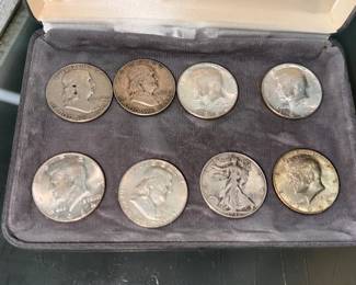 SILVER HALF DOLLAR COIN COLLECTION ORLANDO