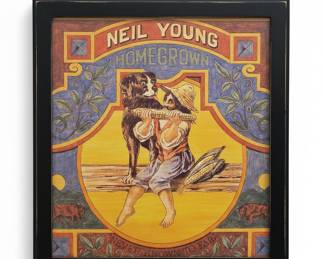 Neil Young "Homegrown" Album Art Print