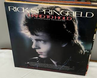 Rick Springfield Hard to Hold Soundtrack Recording Vinyl Record