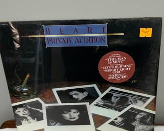 Heart Private Audition Vinyl Record