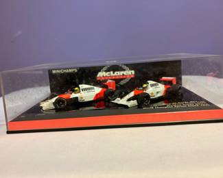 Minichamps McLaren Honda MP4/6 Ayrton Senna 1991 World Champion Diecast Model