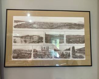 Chattanooga, Tenn. from Cameron Hill - Composite Print
