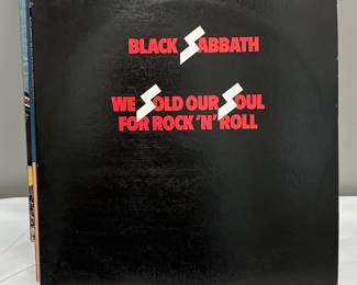 Black Sabbath "We Sold Our Soul for Rock 'n' Roll" Vinyl Record Album