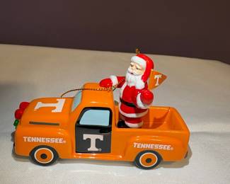 Tennessee Volunteers Santa's Pickup Christmas Ornament 2021