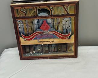 Styx "Paradise Theater" 3D Pop-Up Record Album Cover with Laser Etched Vinyl