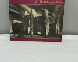 U2 The Unforgettable Fire Vinyl Record