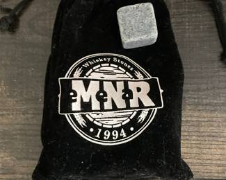 MNR Whiskey Stones Set with Pouch