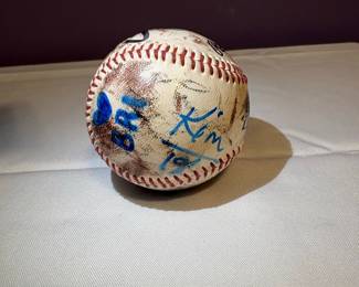 Autographed Rawlings Baseball - R.J. / 18