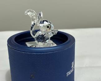 Swarovski Crystal Squirrel Figurine 7662