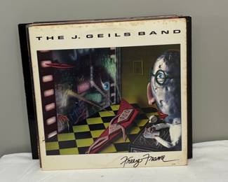 The J. Geils Band "Freezepop" / "Flashback - The Best of The J. Geils Band" & Crosby, Stills, Nash & Young "So Far" Vinyl Records