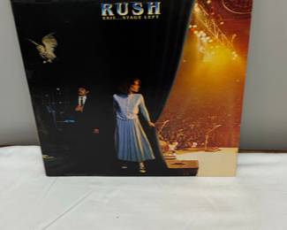 Rush Exit... Stage Left Vinyl Record