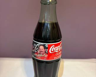 Coca-Cola Classic 8 oz. Bottle - Dale Earnhardt Sr. & Jr. Edition