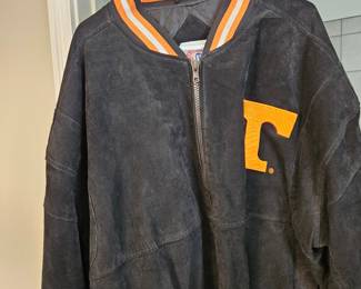 University of Tennessee Volunteers Genuine Leather Bomber Jacket