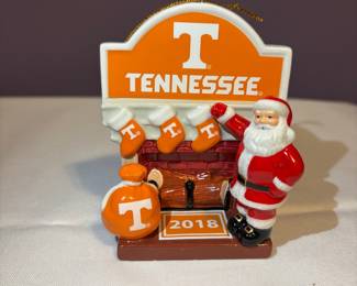 University of Tennessee Volunteers "2018" Santa Christmas Ornament