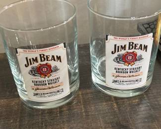Jim Beam Kentucky Straight Bourbon Whiskey Tumblers (Set of 2)