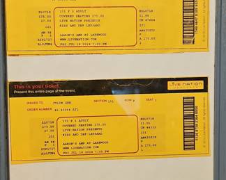 Live Nation Concert Tickets - Kiss and Def Leppard