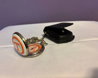 University of Tennessee Volunteers Pocket Watch with Case