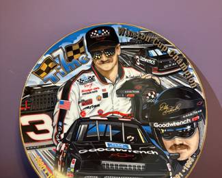 1995 Dale Earnhardt #3 Winston Cup Champion Commemorative Plate