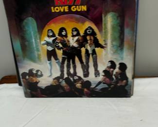 KISS Love Gun Vinyl Record