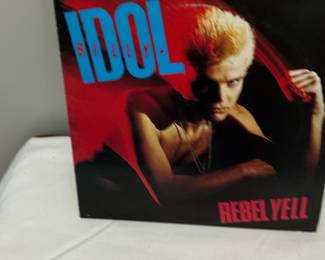 Billy Idol Rebel Yell Vinyl Record