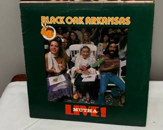 Black Oak Arkansas "Live! Mutha" Vinyl Record
