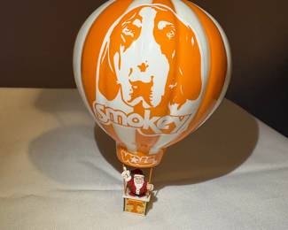 Danbury Mint Smokey the Bear Hot Air Balloon Christmas Ornament
