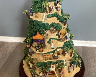 Thomas Kinkade "Glory to the Newborn King" Illuminated Nativity Tree