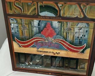 Styx "Paradise Theater" Vinyl Record Album with Etched Holographic B-Side